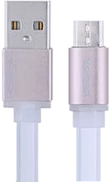 Кабель USB Remax Colourful micro USB Cable White (RC-005m)