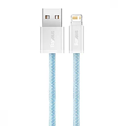 Кабель USB Baseus Dynamic Series 2.4A Lightning Cable Blue (CALD000403) - миниатюра 2