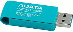 Флешка ADATA 256 GB UC310 Eco USB 3.2 Green (UC310E-256G-RGN) - миниатюра 5