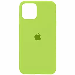 Чехол Silicone Case Full для Apple iPhone 11 Pro Shiny Green
