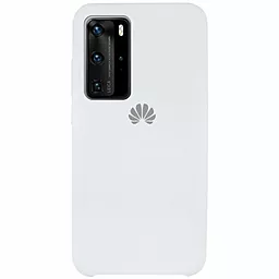 Чехол Epik Silicone Case для Huawei P40 Lite White