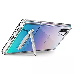 Чехол Spigen Slim Armor Essential S для Samsung Galaxy Note 10 Plus Crystal Clear (627CS27286) - миниатюра 3