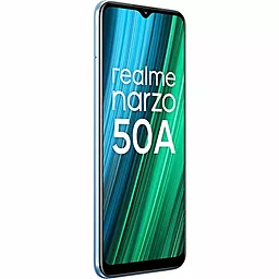 Смартфон Realme Narzo 50A 4/128GB Oxygen Blue - миниатюра 3