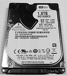 Жорсткий диск для ноутбука Western Digital AV 1 TB 2.5 (WD10JUCX_) - мініатюра 2