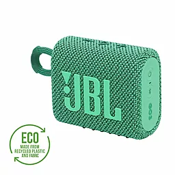 Колонки акустичні JBL Go 3 Eco Green (JBLGO3ECOGRN) - мініатюра 2