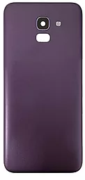 Задняя крышка корпуса Samsung Galaxy J6 2018 J600F со стеклом камеры Purple