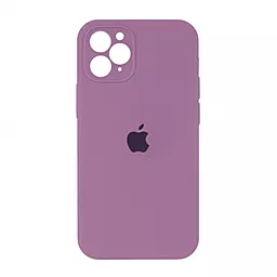 Чехол Silicone Case Full Camera Square для Apple IPhone 11 Pro Grape - миниатюра 1