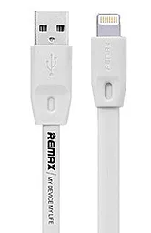 Кабель USB Remax Full Speed Lightning Cable White (RC-001i)