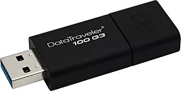 Флешка Kingston 32Gb DataTraveler 100 Generation 3 USB3.0 (DT100G3/32GB) Black - миниатюра 3