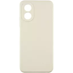Чехол Silicone Case Candy Full Camera для Oppo A38 / A18 Antigue White