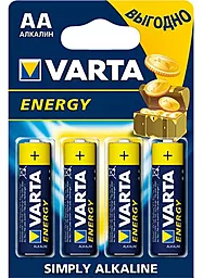 Батарейка Varta AA (R6) Energy - 4шт