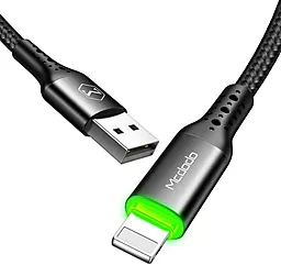 Кабель USB McDodo Nest Series Auto Power Off 20W 3A 1.2M Lightning Cable Black - миниатюра 4