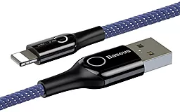 Кабель USB Baseus Intelligent Power-Off Lightning Cable Blue (CALCD-03) - миниатюра 3