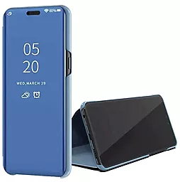 Чехол Epik Clear View Standing Cover Samsung G780 Galaxy S20 FE Blue - миниатюра 2