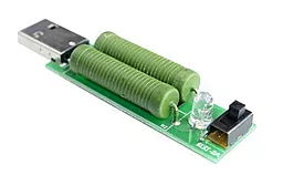 USB нагрузочный резистор со свичом 1А/2А  - миниатюра 2
