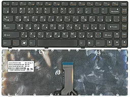 Клавиатура для ноутбука Lenovo B470 G470 G470AH G470GH G475 V470 V470c Z470 Z475 Frame черная