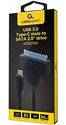 Кабель (шлейф) Cablexpert USB-C 3.0 - SATA II Black (AUS3-03) - миниатюра 4