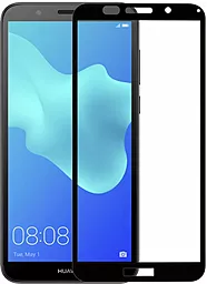 Захисне скло PowerPlant Full Screen Huawei Y5 2018 Black (GL604913)