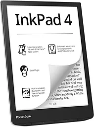 Электронная книга PocketBook 743G InkPad 4 Stardust Silver (PB743G-U-CIS) - миниатюра 2