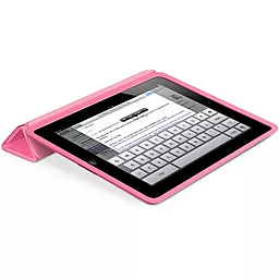 Чохол для планшету Apple iPad Smart Case Polyurethane for iPad 2 / iPad 3 / iPad 4 Pink (MD456) - мініатюра 4