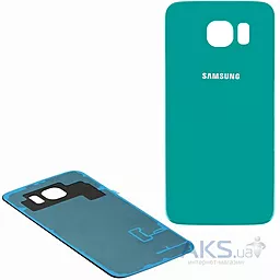 Задняя крышка корпуса Samsung Galaxy S6 G920F Blue Topaz