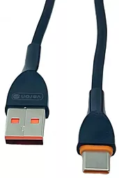 Кабель USB Veron SC08 15w 3a USB Type-C cable black - миниатюра 2