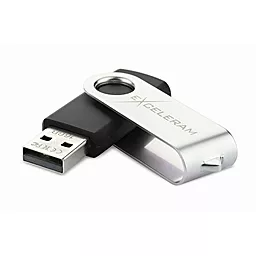 Флешка Exceleram 8GB P1 Series USB 2.0 (EXP1U2SIB08) Black