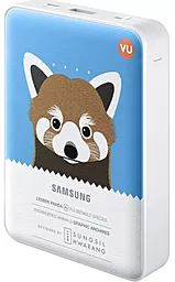 Повербанк Samsung EB-PG850BCRGRU 8400 mAh Blue Lesser Panda - миниатюра 3