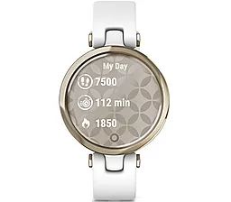 Смарт-часы Garmin Garmin Lily Sport, Case and Silicone Band Gold/White (010-02384-10) - миниатюра 4
