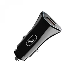 Автомобильное зарядное устройство SkyDolphin SZ16 18w PD/QC3.0 USB-C/USB-A ports car charger black (AZP-000090)