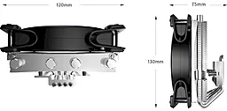 Система охлаждения PCcooler GI-46U V2 - миниатюра 12