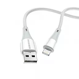 Кабель USB Borofone BX60 2.4A USB Lighting Cable White - миниатюра 2