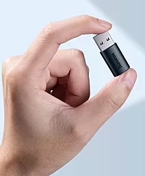 Адаптер-переходник Baseus Ingenuity M-F USB-A 3.1 -> USB Type-C Blue - миниатюра 8