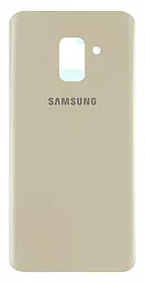 Задняя крышка корпуса Samsung Galaxy A8 2018 A530F  Gold