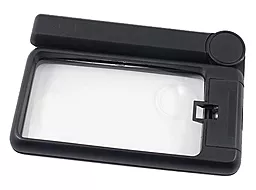 Лупа ручная Magnifier MG84207 100х50 мм/2.5х-8 с подсветкой - миниатюра 3