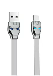 USB Кабель Hoco U14 Steel man USB Type-C Cable Gray - мініатюра 2
