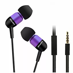 Навушники Awei ES-Q8i Violet - мініатюра 2