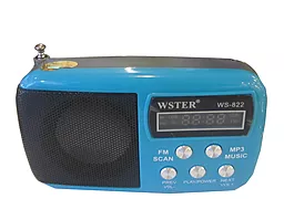 Радіоприймач WSTer WS-822 Blue - мініатюра 2
