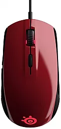Компьютерная мышка Steelseries Rival 100 forged red (62337)