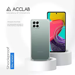 Чехол ACCLAB Shockproof для Samsung Galaxy M53 5G Transparent - миниатюра 4