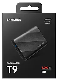 SSD Накопитель Samsung USB 3.2 1TB T9 (MU-PG1T0B/EU) - миниатюра 8