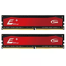 Оперативная память Team DDR4 8GB (2x4GB) 2400 MHz Elite Plus Red (TPRD48G2400HC16DC01)