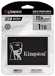 SSD Накопитель Kingston KC600 1 TB (SKC600/1024G) - миниатюра 2