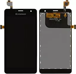 Дисплей Lenovo K860 с тачскрином, Black