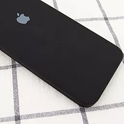 Чехол Silicone Case Full Camera Square для Apple iPhone 6, iPhone 6s Black - миниатюра 2