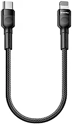 Кабель USB PD ColorWay 20W 3А 0.3M USB Type-C - Lightning Cable Black (CW-CBPDCL054-BK) - миниатюра 3