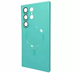 Чехол Cosmic Frame MagSafe Color для Samsung S23 Ultra Light Green