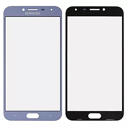 Корпусное стекло дисплея Samsung Galaxy J4 J400F 2018 (с OCA пленкой) Blue