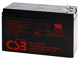 Аккумуляторная батарея CSB 12V 9Ah (HR1234W) - миниатюра 3