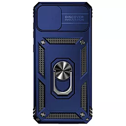Чехол Epik Camshield Serge Ring для Samsung Galaxy A04 Blue - миниатюра 2
